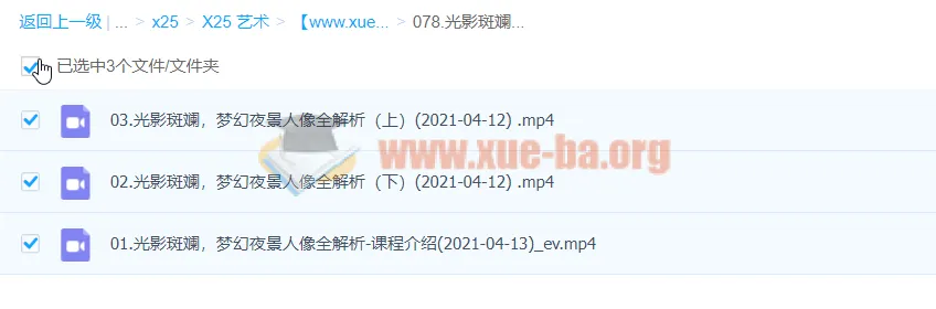光影斑斓·梦幻夜景人像全解析 子意老师主讲