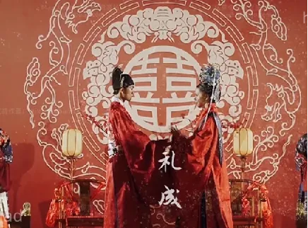 70套时尚中式剪映婚礼婚庆快剪模板花絮视频草稿文件