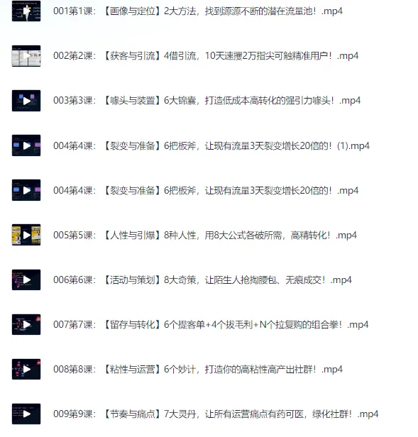 20节社群赚钱全攻略【完结】——从0到1打造高盈利社群运营体系