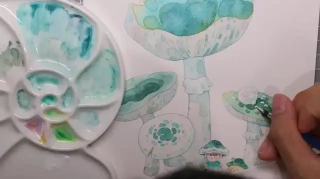 小可鲁贝洛斯水彩第14期课：14节系统课程带你掌握水彩绘画核心技法