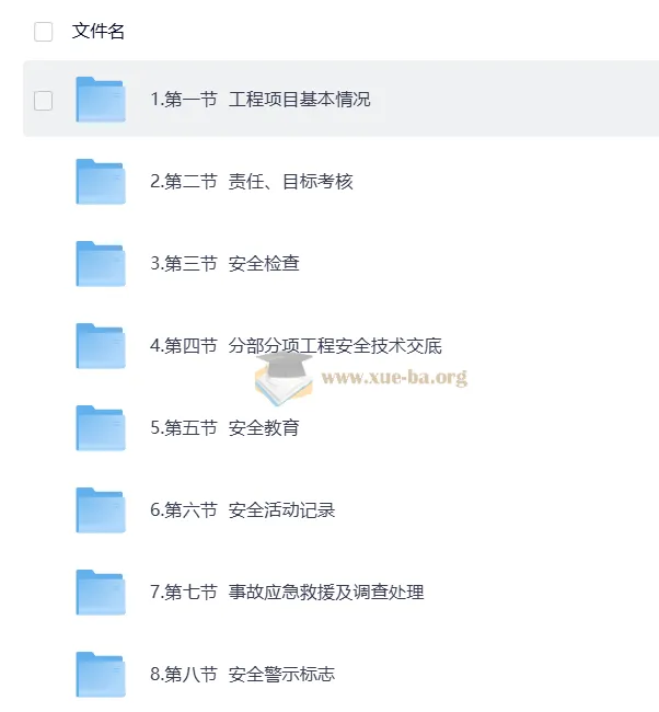 建筑安全员全套生产资料，安全规程+检查评分+组织设计一应俱全