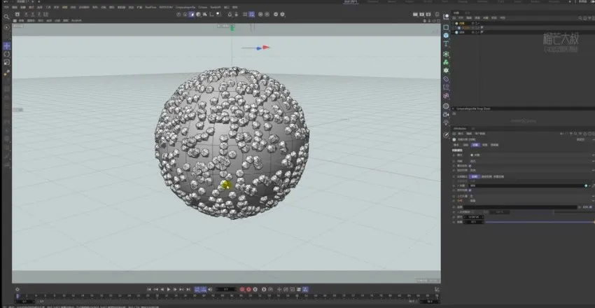 C4D动画进阶实战教程:系统掌握运动图形与特效制作