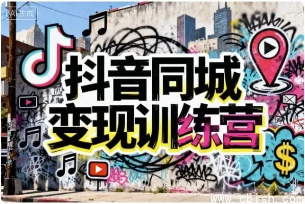 抖音同城变现训练营：实体商家精准获客与本地盈利实战课程