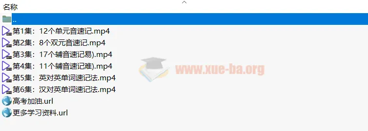 王惠单词速记+音标速记(2合1)系统课程