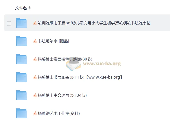 杨藩博士硬笔书法精品课合集:从正姿到速写的系统练字方案
