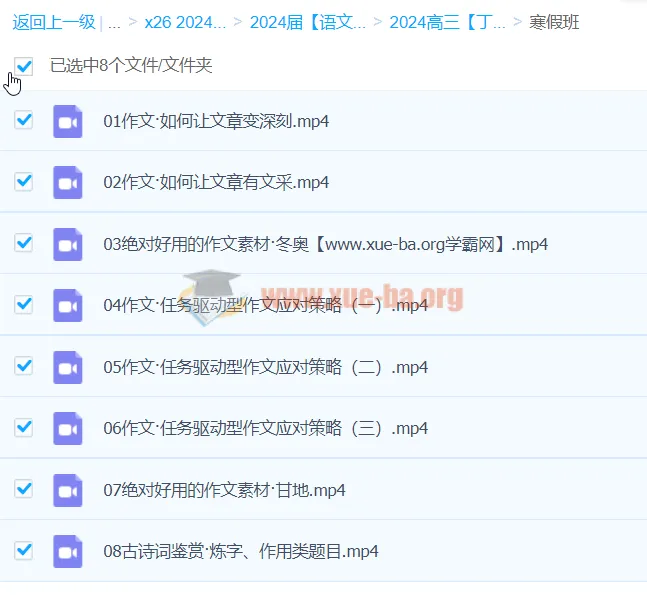 2024高三高考语文 丁钰临寒假班 作文素材与古诗词鉴赏专项提升