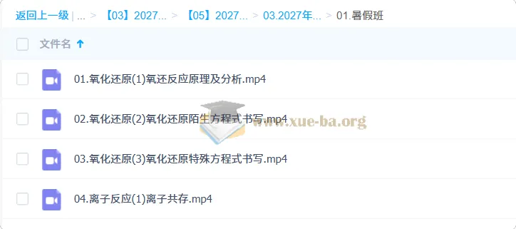 2027高三化学一轮复习:张苗苗暑假班系统精讲