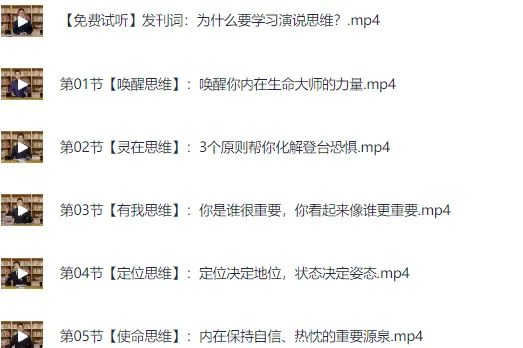如何成为很厉害的演讲高手：28年演说智慧实战课