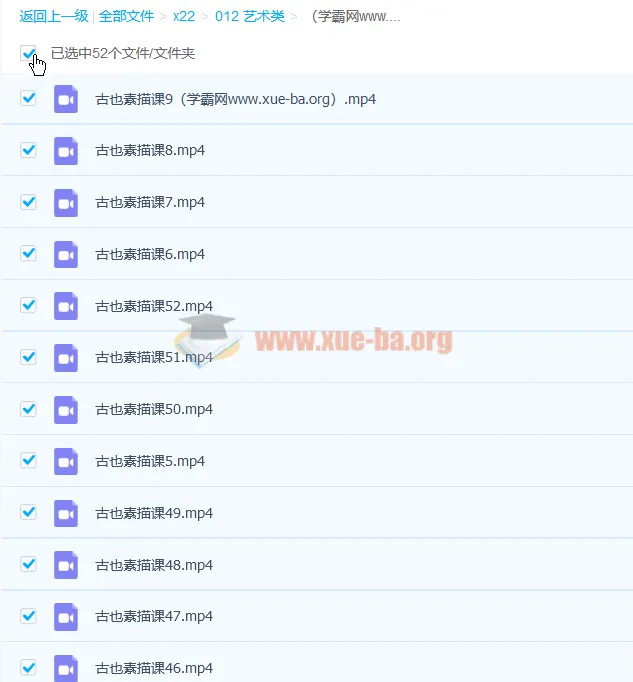 零基础到高级绘画人物头像细致绘画排线美术视频课程52讲
