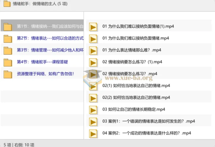 情绪舵手:做情绪的主人——系统化情绪管理实战课程