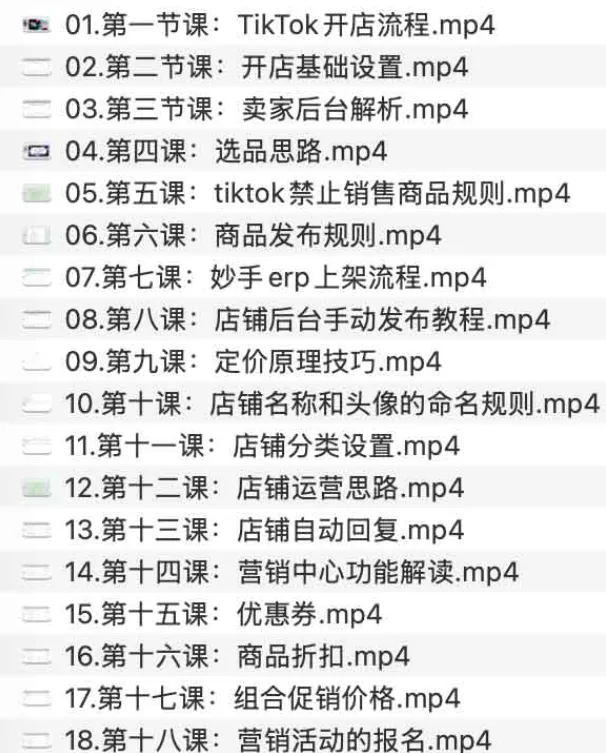 TikTok普通卖家新手入门指南:从开店到运营的全流程实操课程