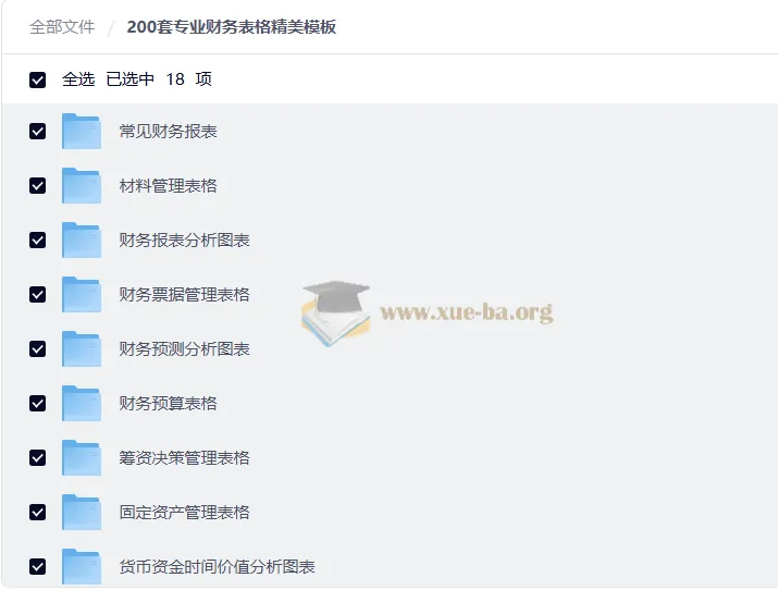200套专业财务表格精美模板,覆盖全场景财务工作需求
