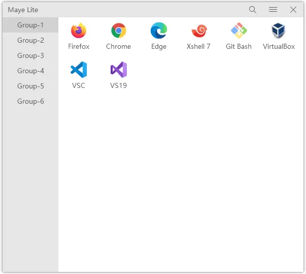 Maye Lite v12.6.0 轻量级快速启动工具 简洁高效提升操作效率