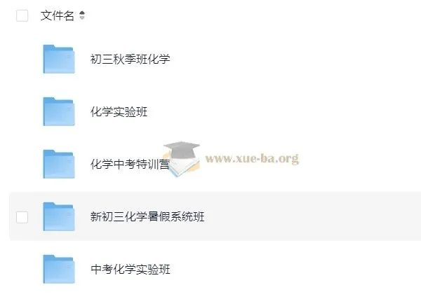 初中化学全国通用视频课程合集 系统精讲与专项突破