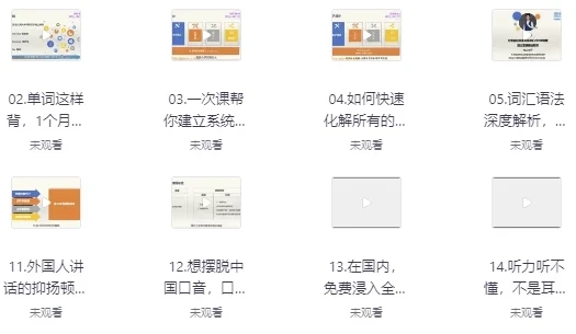 一个月记忆20000单词：象形记忆+词根词缀+美语发音全套英语学习资源