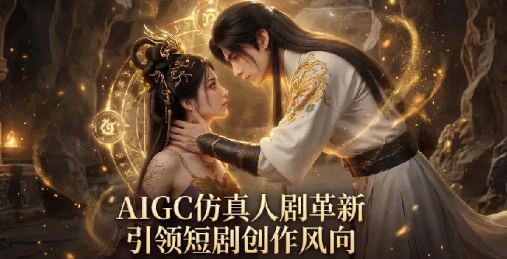 AIGC仿真人《合欢宗》短剧全流程制作教学