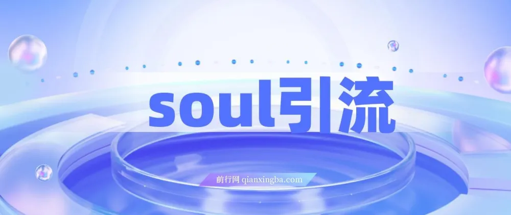 Soul引流创业粉野路子实操课,交友平台通用日均300+精准粉,零剪辑零文案