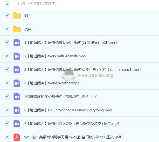 2025新初一英语春季课程(全国版·S班)刘飞飞精讲