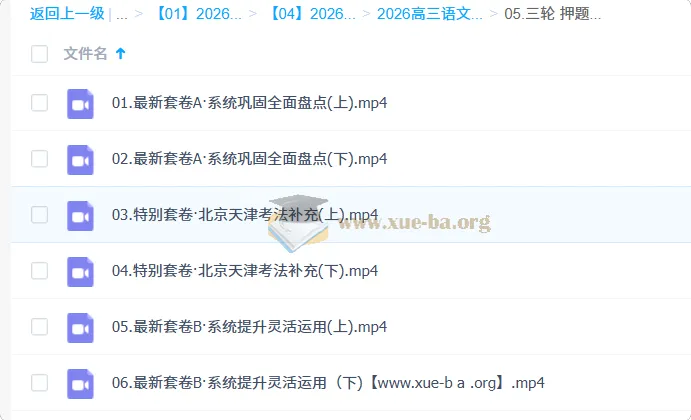 陈焕文2026高三语文三轮押题班 最新套卷精讲与考法补充