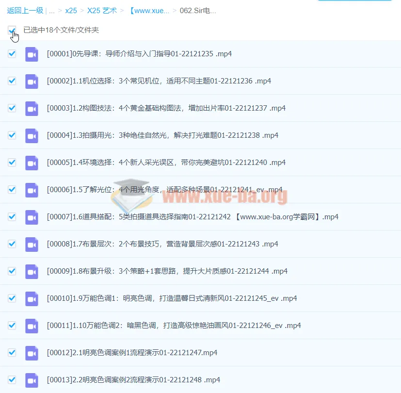 Sir电影私塾手机美食摄影课：百万美食大V亲授，从入门到出片的全套拍摄攻略
