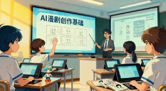周老师AI漫剧创作全流程实战课:从零基础到爆款变现