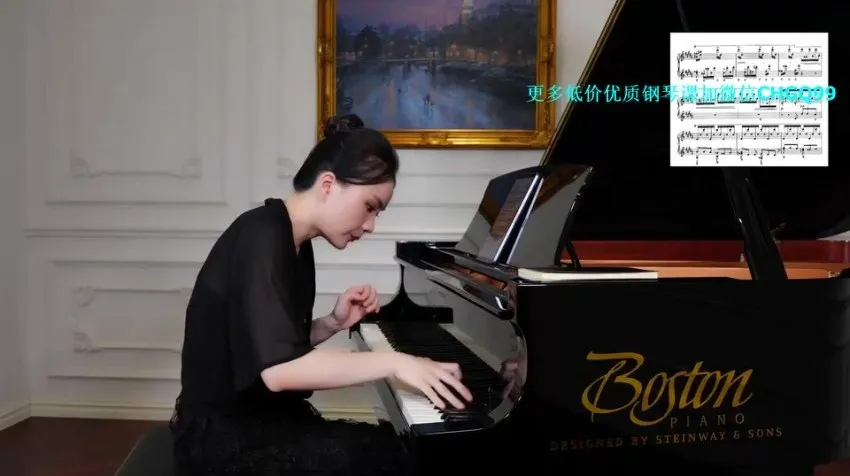 沈诗哲钢琴大师课:中外名曲演奏技巧精讲