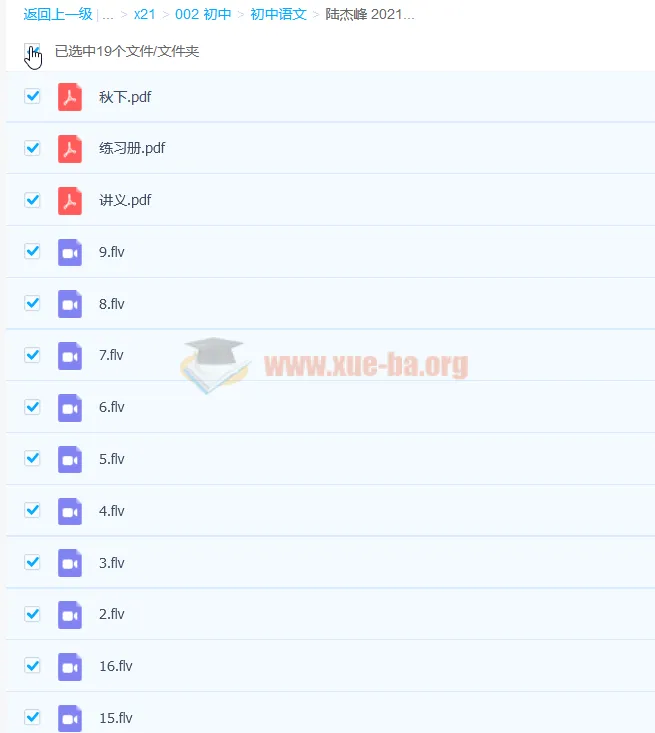 陆杰峰2021秋初三中考语文目标阅读写作班16讲完结含讲义