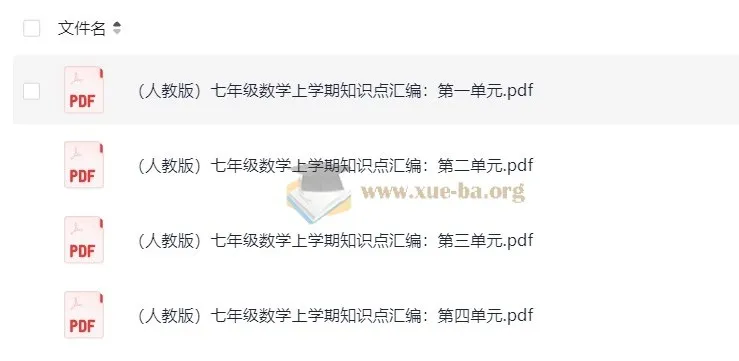 学而思初中重点知识汇编+思维导图 语数英全三册
