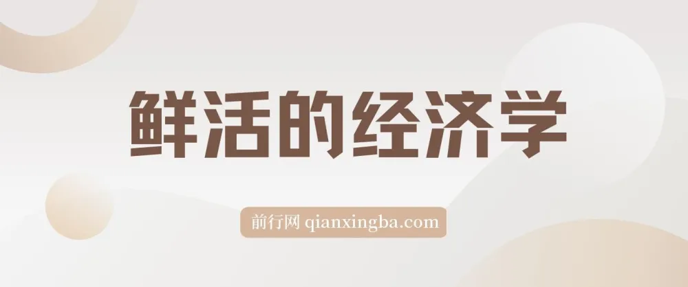 鲜活的经济学 epub 电子书下载