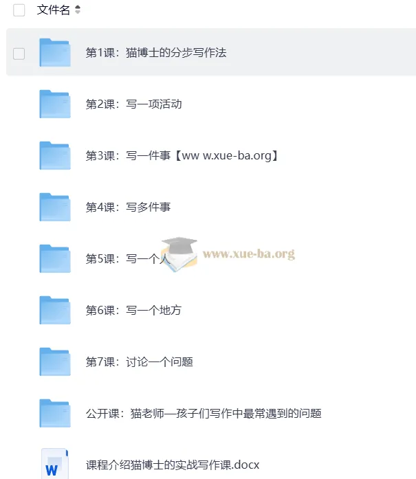 猫博士的实战写作课：分步写作法系统教学，从写活动到写观点全掌握