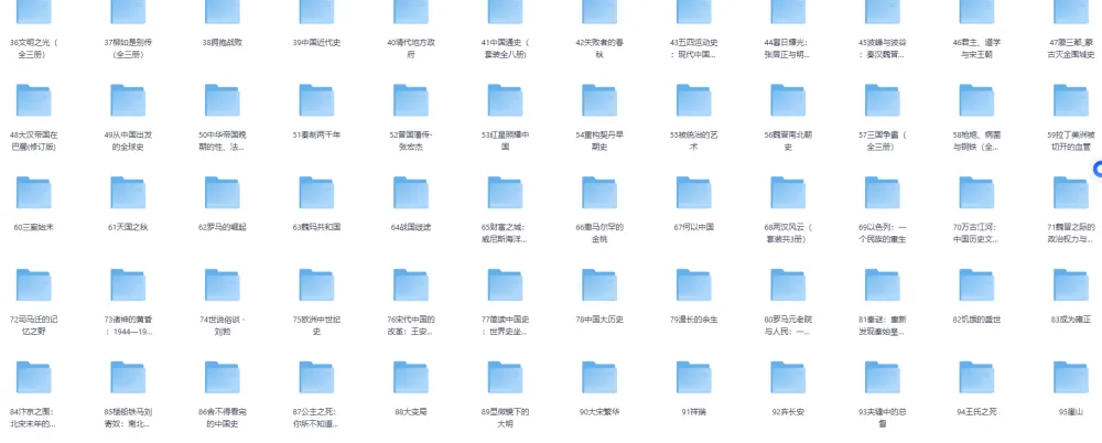 豆瓣9.0分以上好书合集：100部经典电子书一次收藏