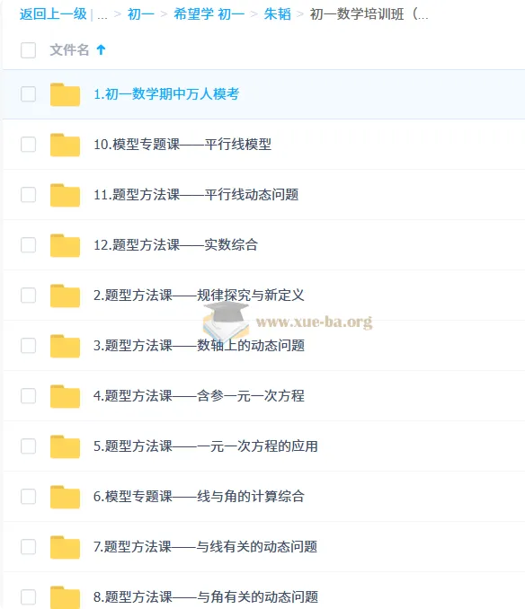 朱韬2025-2026初一数学秋下课程 全国版S+人教版A+双版本