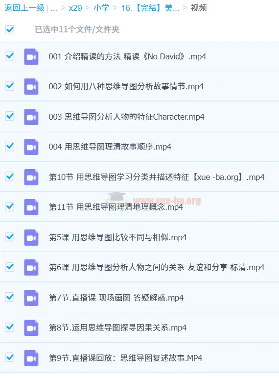 完结|美国公立学校老师用思维导图精读英文绘本,11节视频课+配套PDF资源