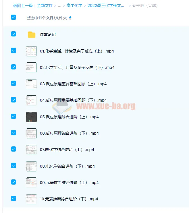 张文涛2022届高考化学二轮复习寒春联报 尖端春季班更新20讲