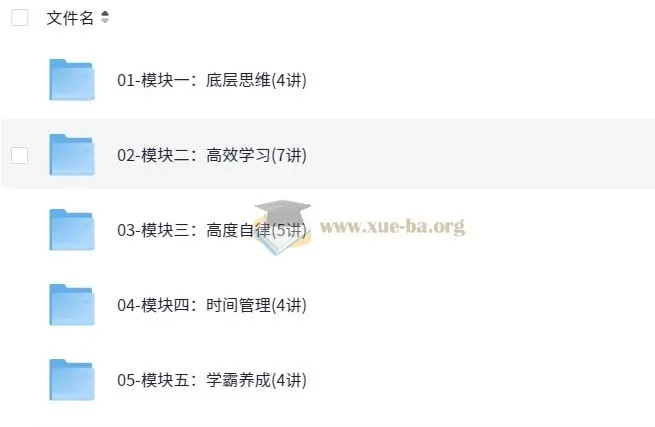 高冷冷-如何成为学习高手【教程】全24讲:底层思维到学霸养成