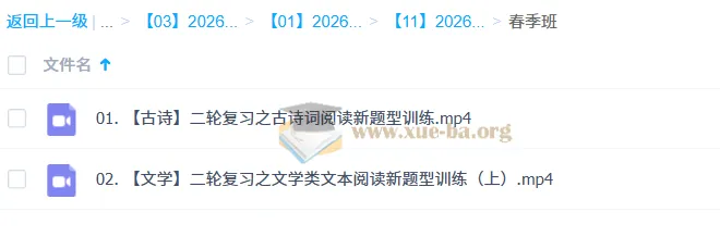 2026高三高考语文 金亦珊 二轮春季班 冲刺提分课程