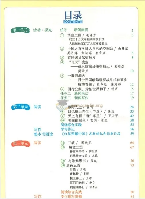 2026版初中《学霸笔记》八年级上册语文PDF 同步教材提分必备