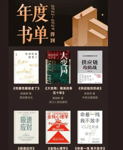 2025得到年度图书榜单电子书合集