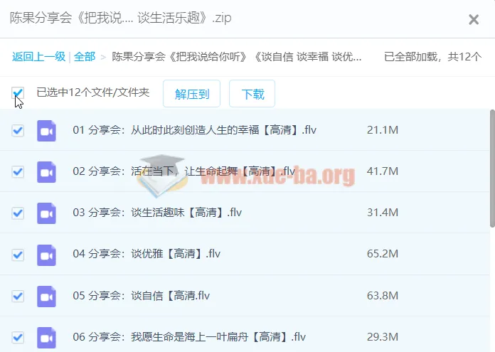 陈果分享会《把我说给你听》《谈自信 谈幸福 谈优雅 谈生活乐趣》