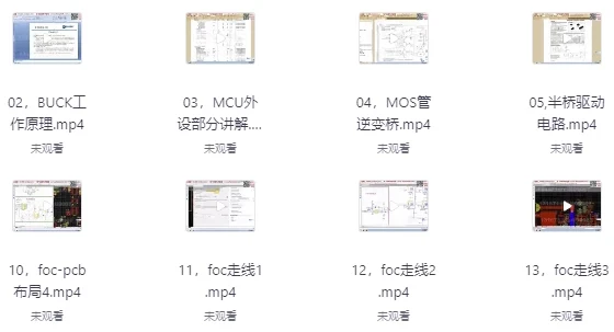 嵌入式FOC课程:从硬件设计到无感算法实战全解析