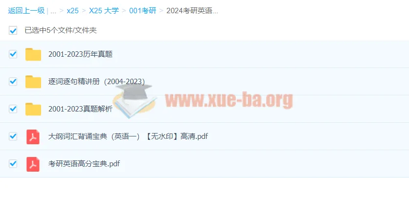 2024考研英语一黄皮书历年真题及解析资料合集