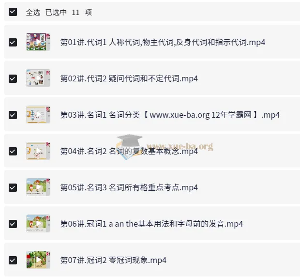 小学英语5年级暑假课程 茅倬蕤 语法专题精讲