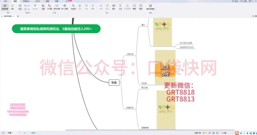 搞笑表情包私域引流变现教程:可长期操作,轻松日入200+