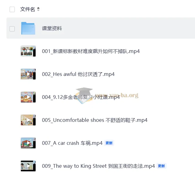星耀班思维导图速记新概念英语 中阶+高阶全套课程