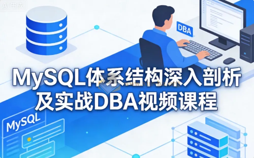 MySQL体系结构深入剖析与实战DBA视频课程