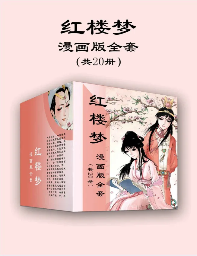 《红楼梦漫画版全套》20册 儿童绘本连环画风格课外阅读