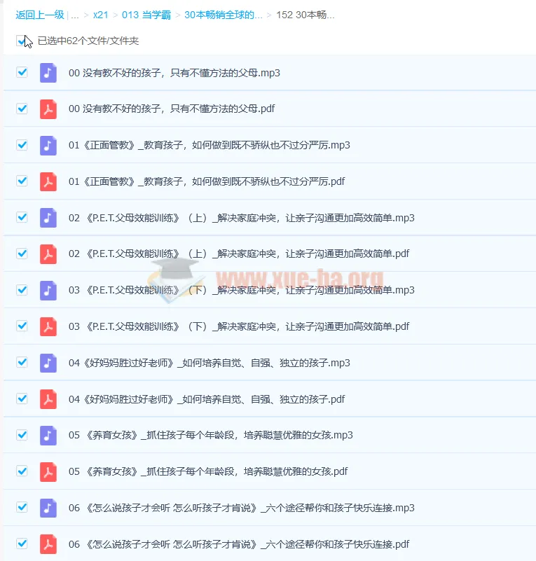 30本畅销全球家教书单(完结)|正面管教、P.E.T.、养育男孩女孩等经典合集