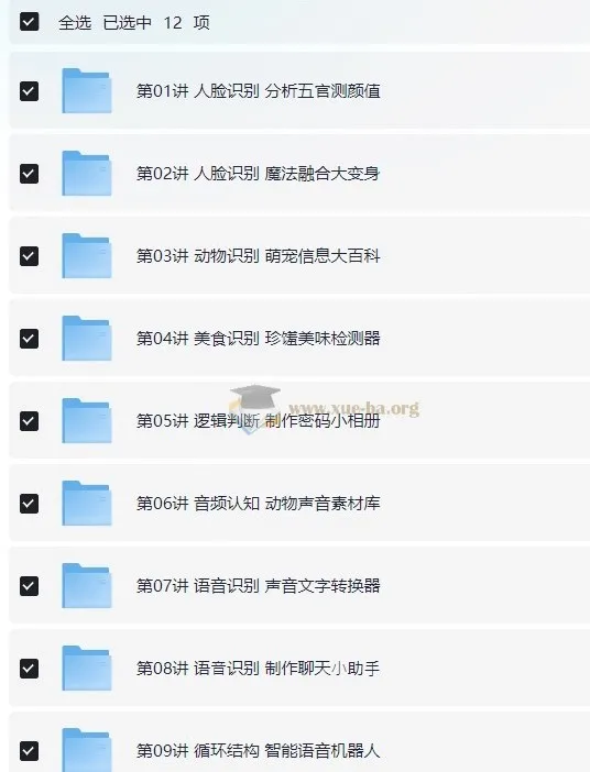 猿辅导少儿编程课 L1-L2 全套视频与课件资源