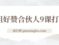 喵姐好赞合伙人9课：多元赚钱与自我提升课程合集