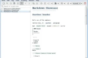 QOwnNotes：开源Markdown笔记本软件